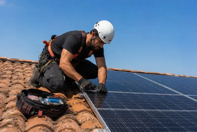 Maintenance et monitoring de panneaux solaires à Bouillargues
