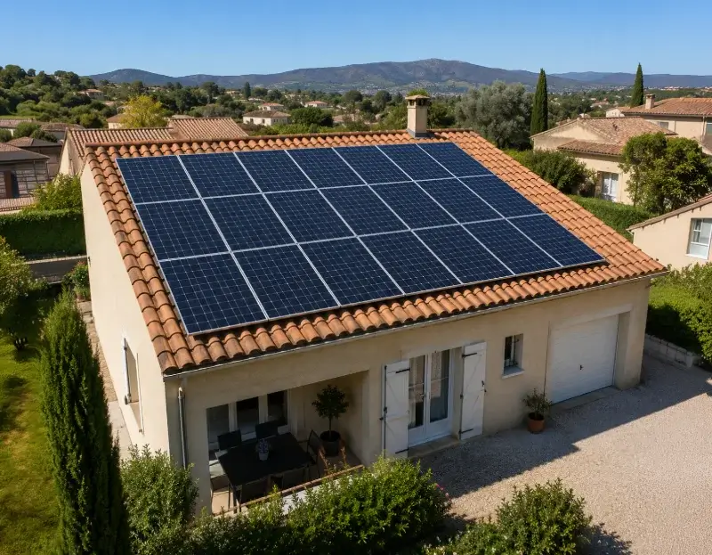 Prime à l'autoconsommation panneaux solaires Bouillargues — aide financière de l'État